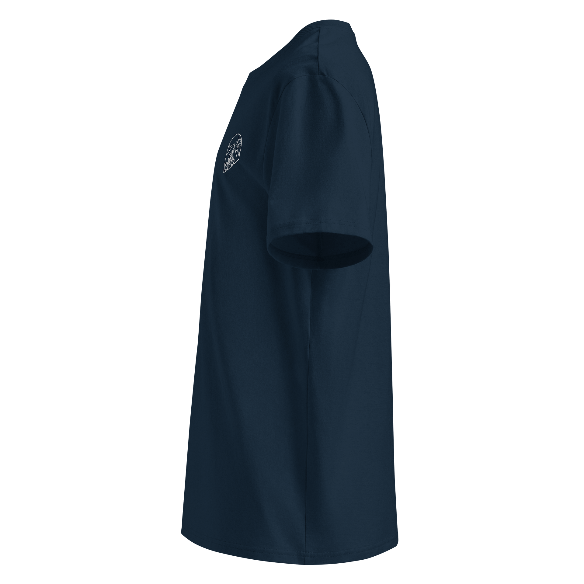 Line logo mountains and sun product image (20)