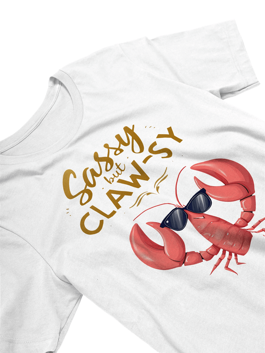 Sassy but Claw-sy | Trendy Chic Lobster Women’s T-Shirt product image (3)