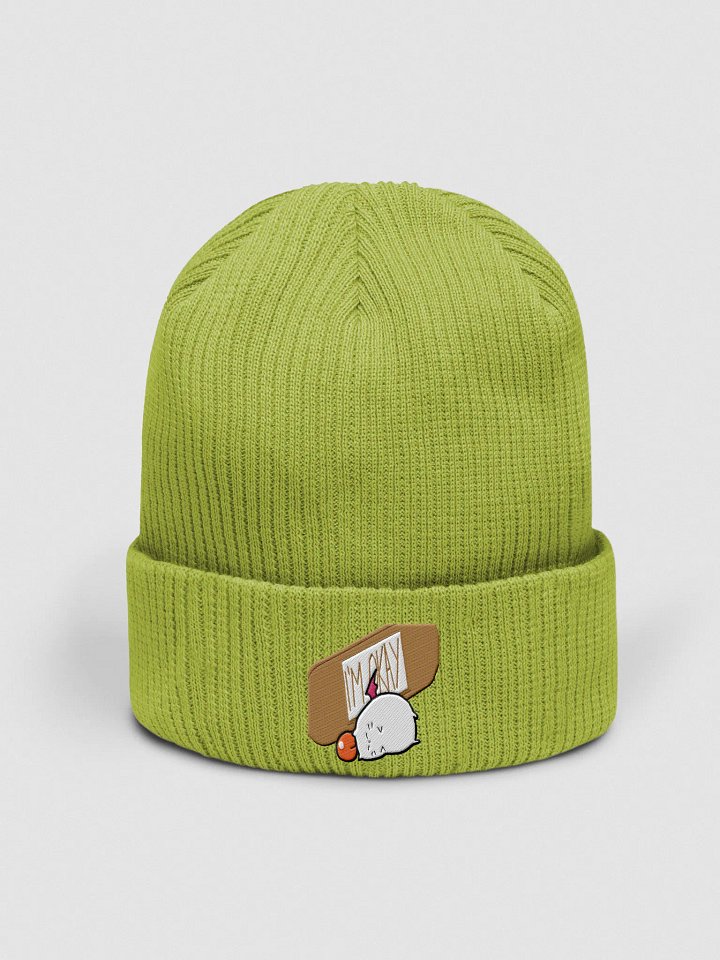 I'm Okay Band-Aid Cartoon Beanie product image (1)