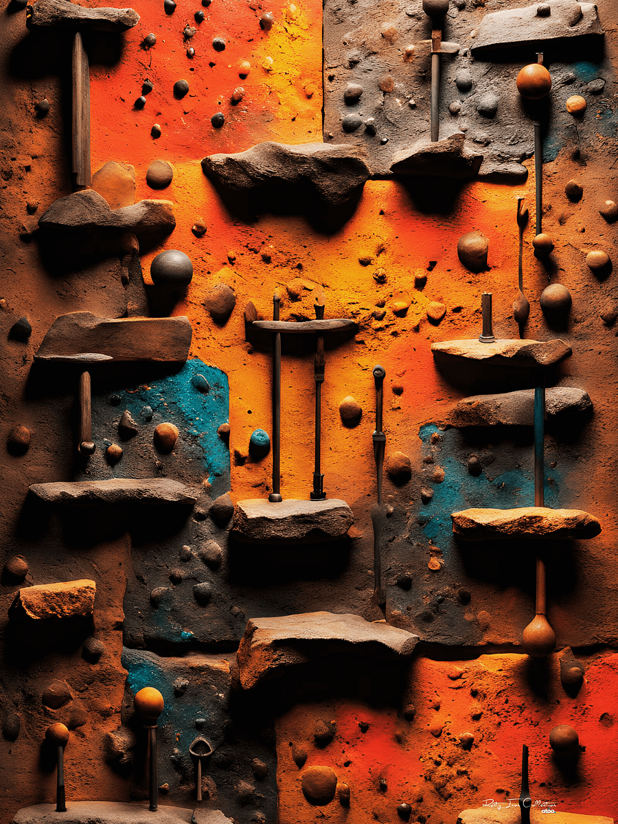 Rustic Iron Wall Art: Bring Industrial Chic to Your Home product image (1)