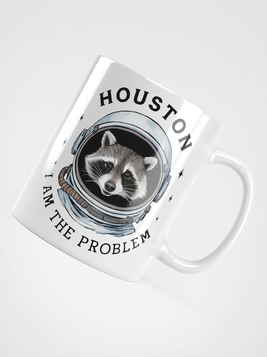 Astro Raccoon I Am the Problem Mug product image (11)