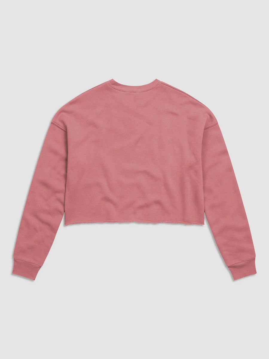 rainbow Fleece Crop Sweatshirt product image (2)