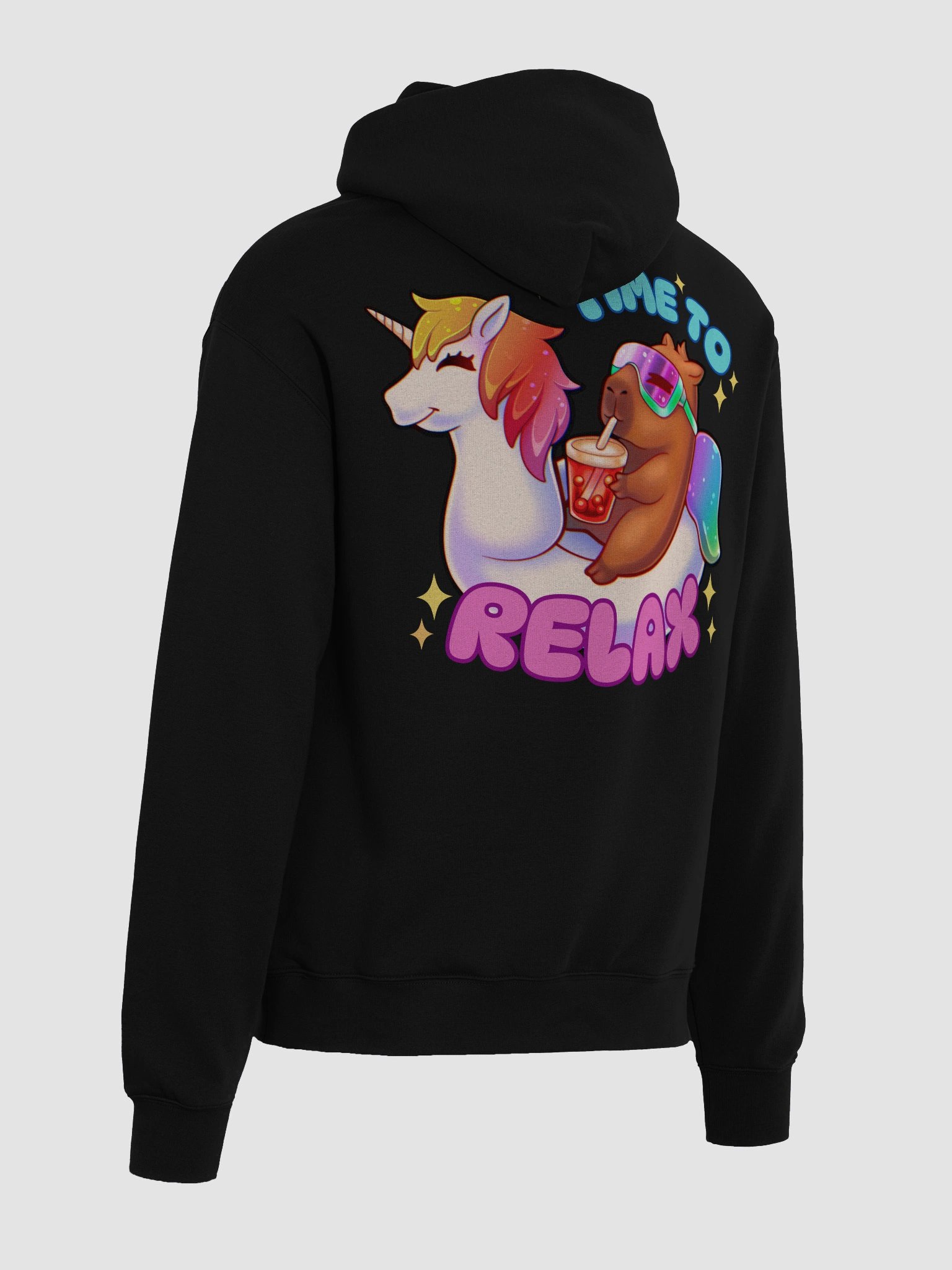 🦄🌈 Time To Relax 🦄🌈Premium Oversized Hoodie product image (6)