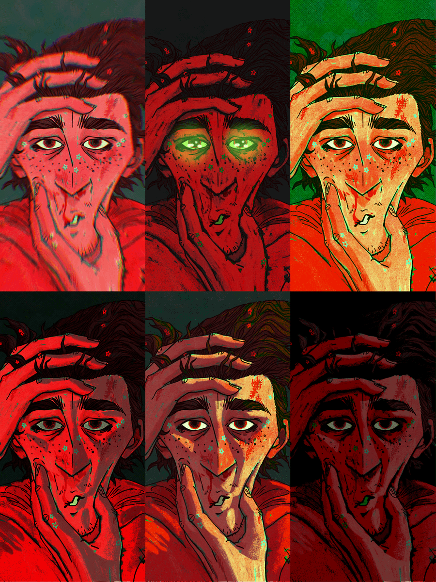 Bad Time Niko - DIGITAL WALLPAPER SET product image (3)