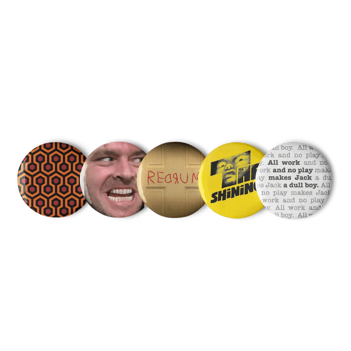The Shining Button Pins Set product image (1)