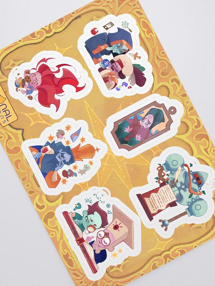 The King and the Golem - Sticker Sheet product image (2)