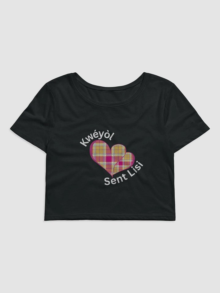 Madras Heart Crop Tee product image (1)