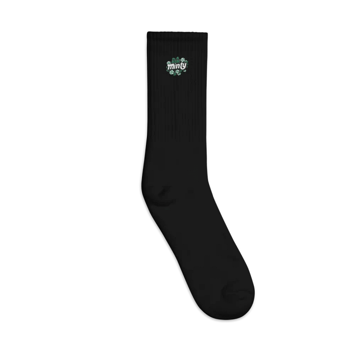 Mami Minty Embroidered Comfy Socks product image (1)