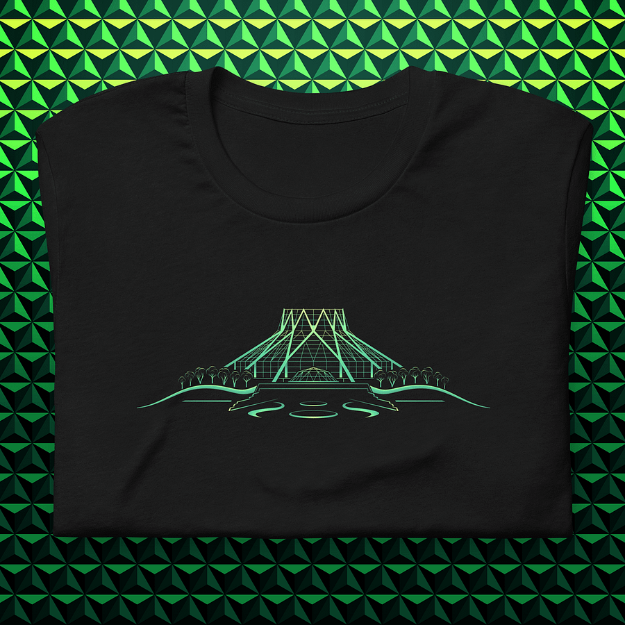 LAND Line Art Unisex T-Shirt product image (1)