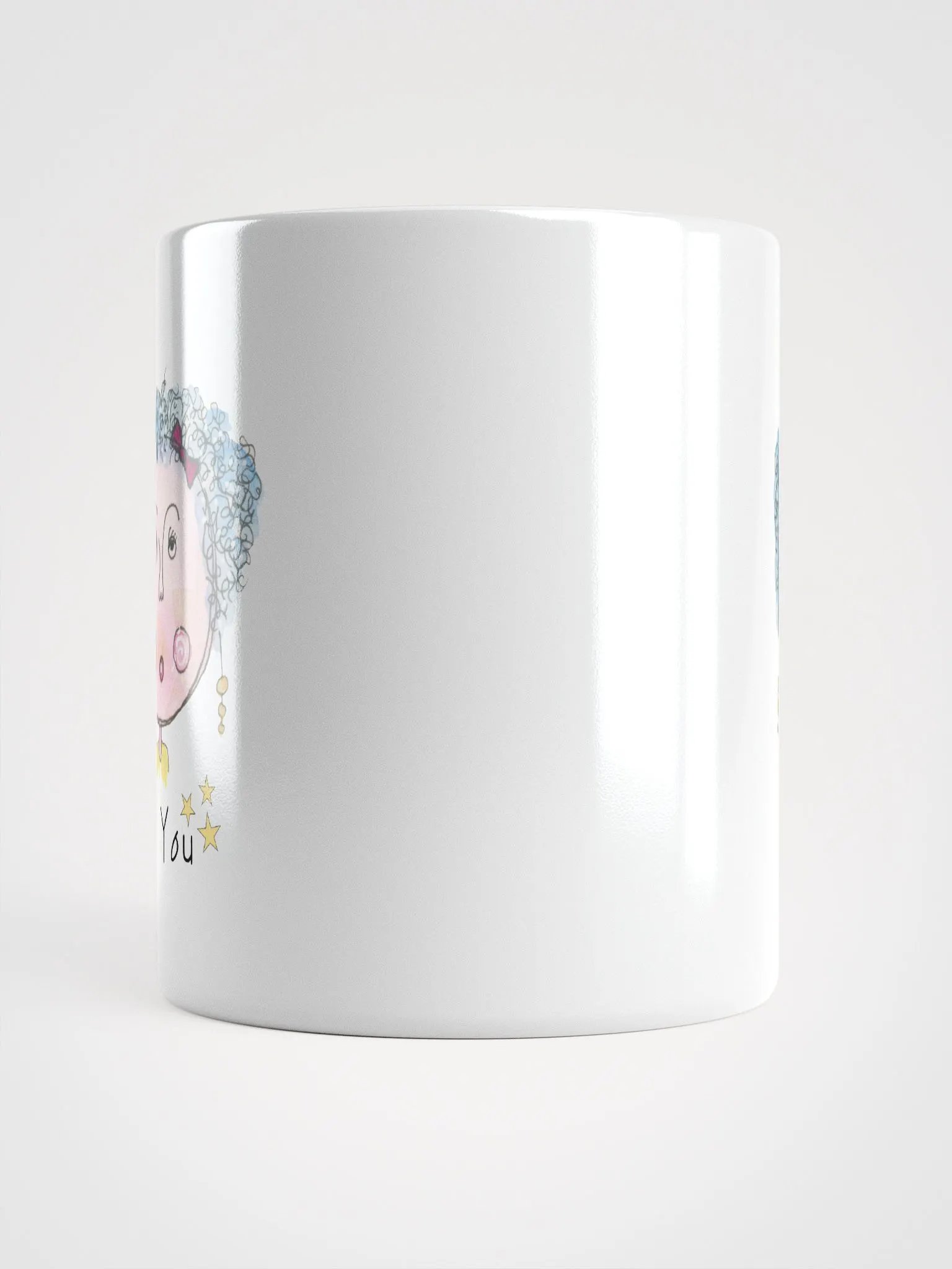 Whimsical Be You Character White Glossy Mug product image (6)
