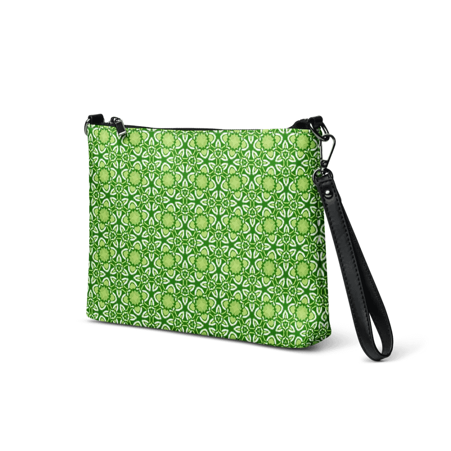 Symmetrical Green Floral Crossbody Bag product image (3)
