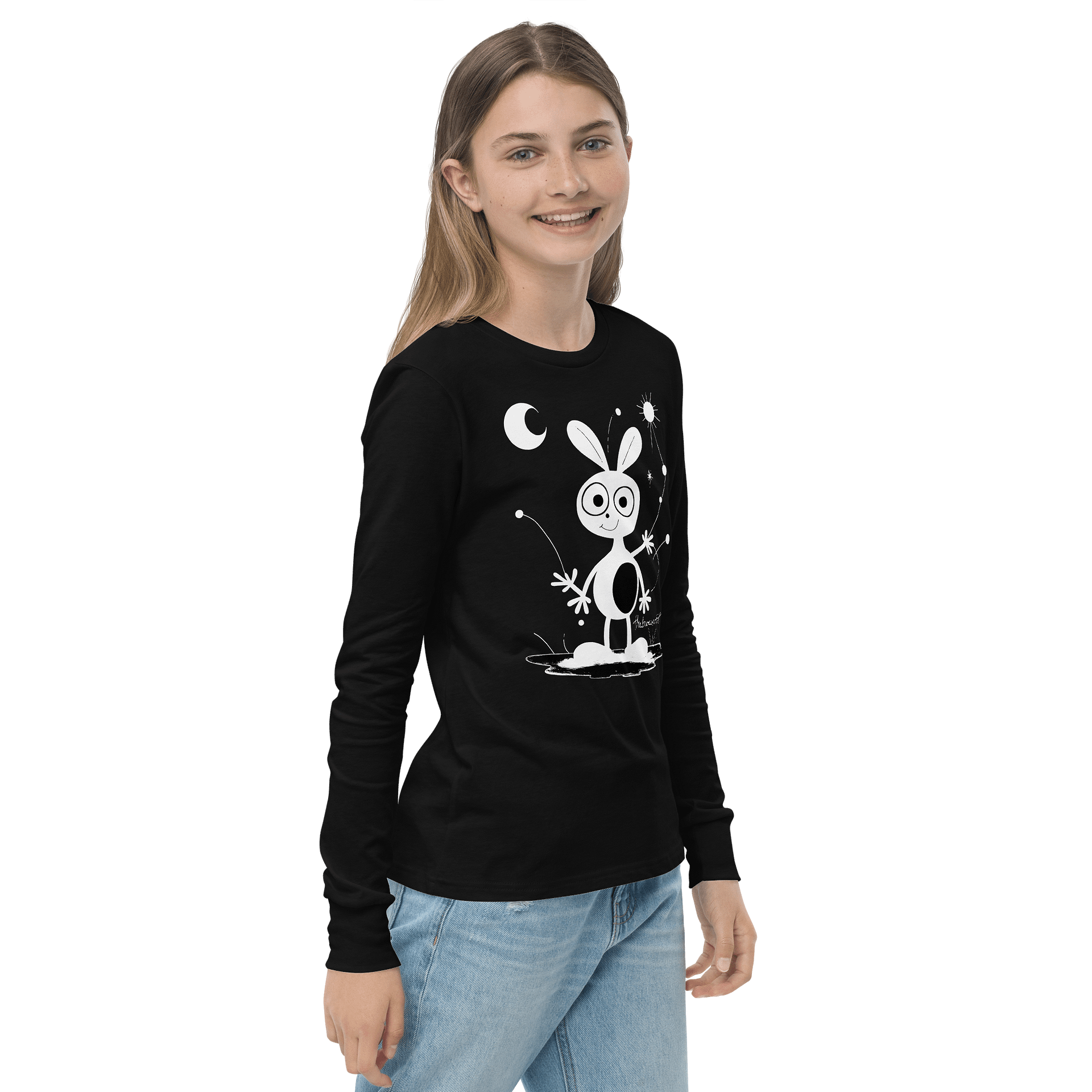 Bella+Canvas Youth Long Sleeve T-Shirt product image (4)