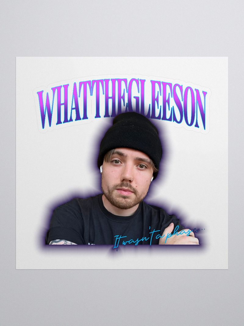 WhatTheGleeson 90s Bootleg Sticker