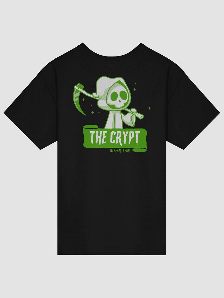 The Crypt Stream Team - Unisex Pocket Print Tee (lime) product image (7)