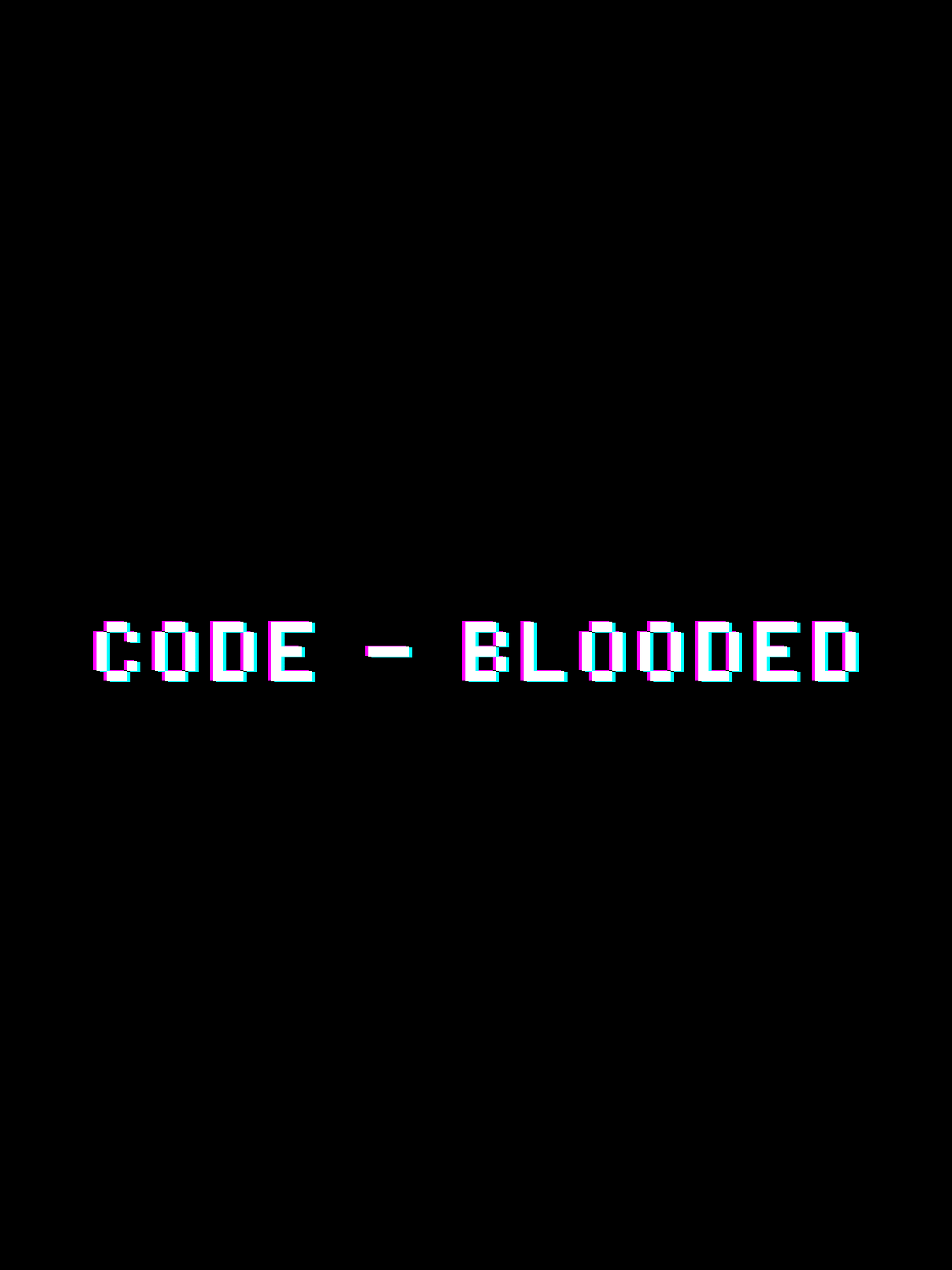 Glitchy Cold-Blooded Unisex Premium Oversized Hoodie product image (1)
