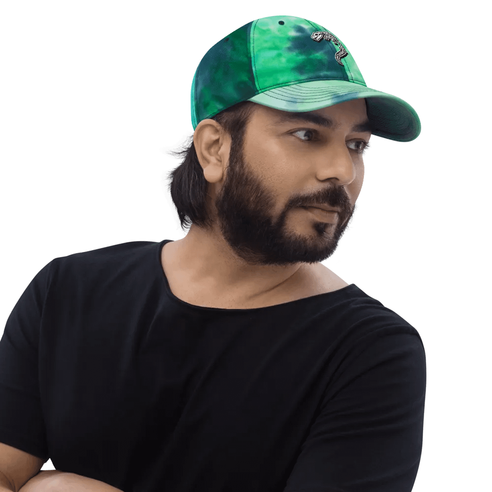 Mosasaur Tie-Dye Dad Hat product image (12)