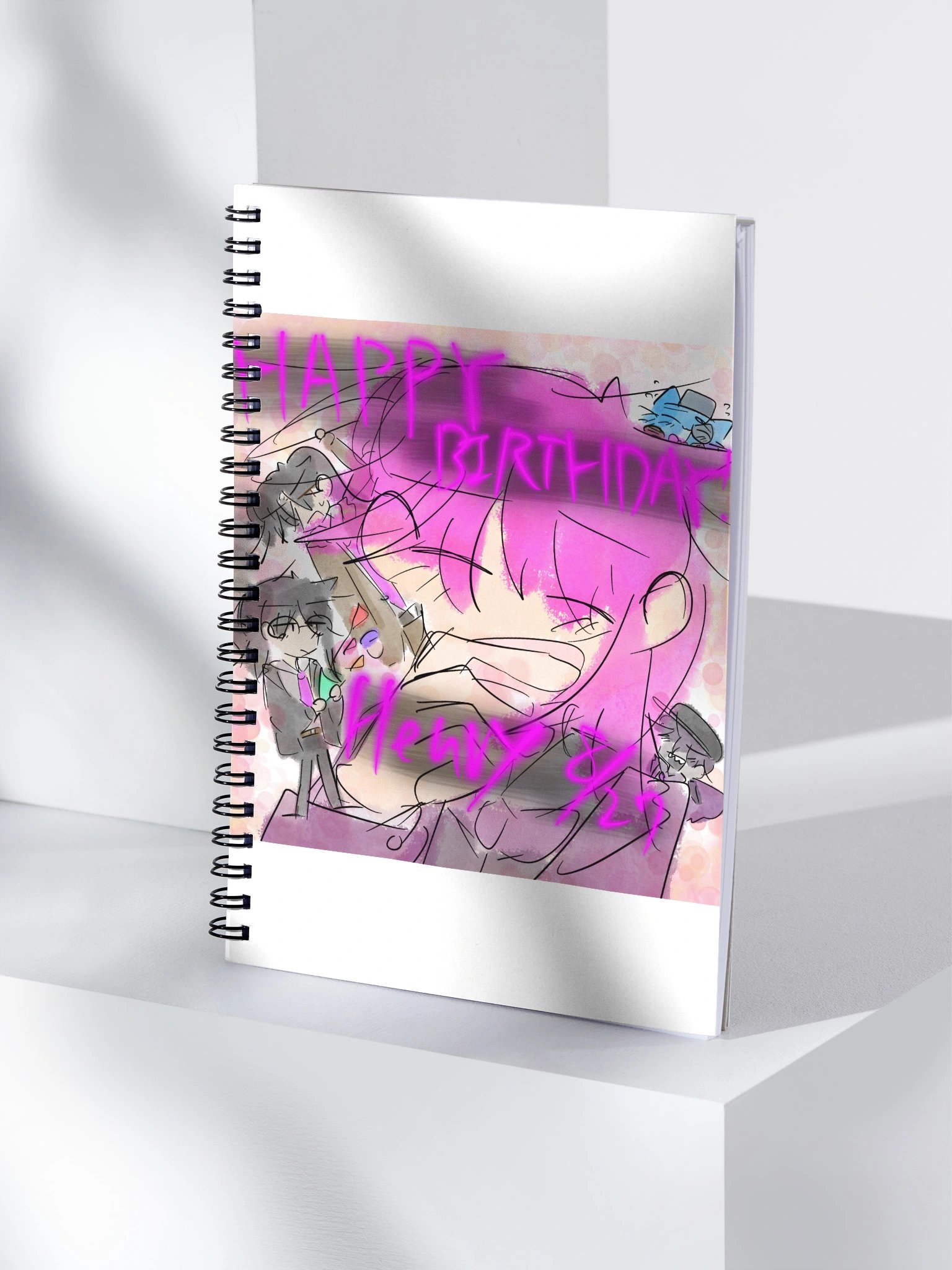 Happy Birthday Henry 2025 notebook product image (4)