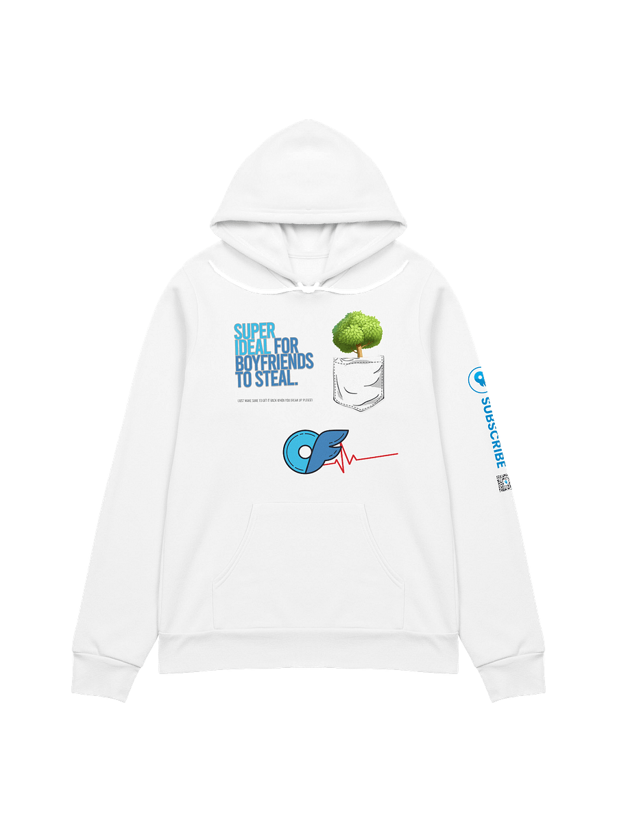 The @nathyn.trees Super Comfy Hoodie in White product image (1)