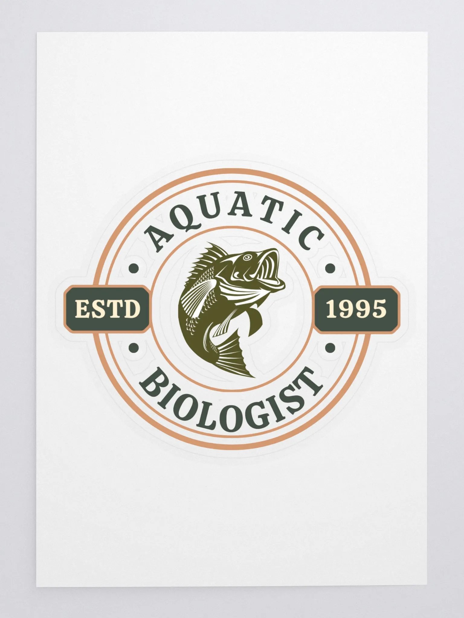 Aquatic Biologist Sticker product image (3)