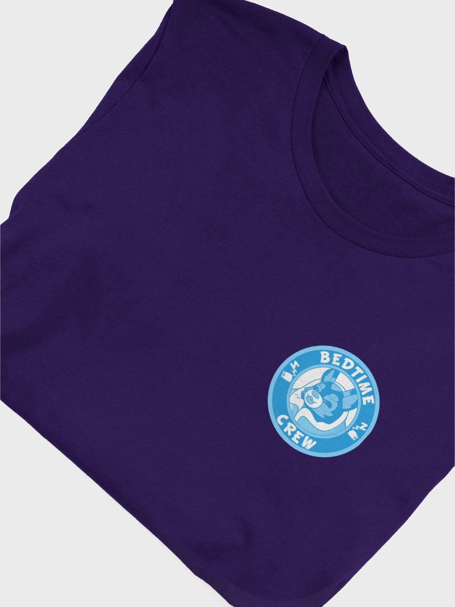 Bed Time Crew Blue Pocket Tee product image (5)