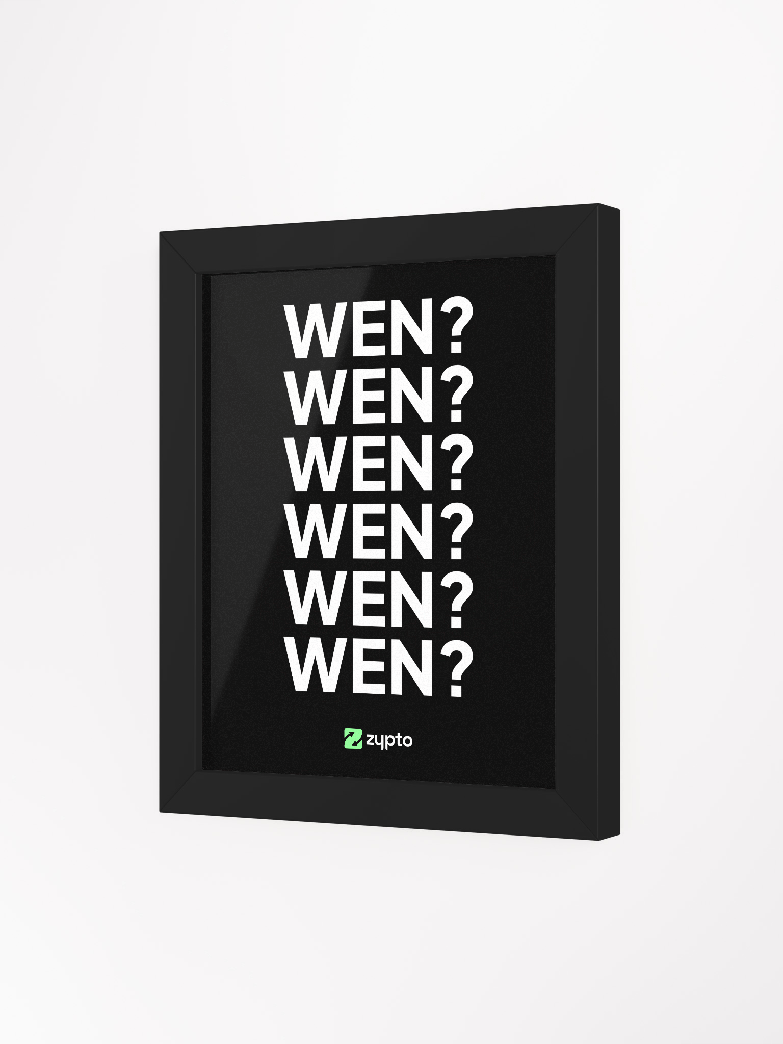 WEN? Framed Poster product image (3)