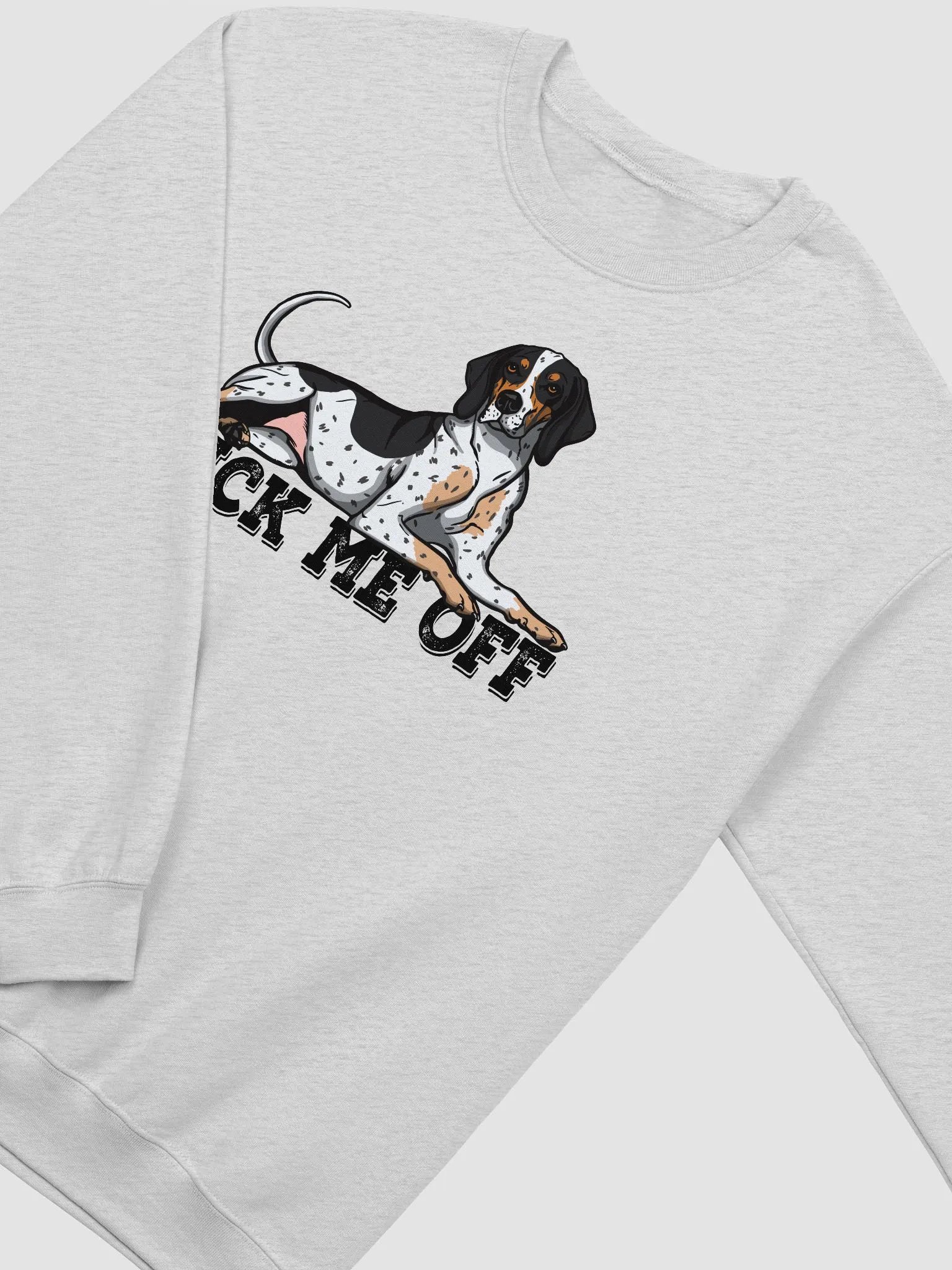 Tick Me Off Sweatshirt of a Bluetick Coonhound | Funny Shirt for Coonhound Paw-rents product image (26)