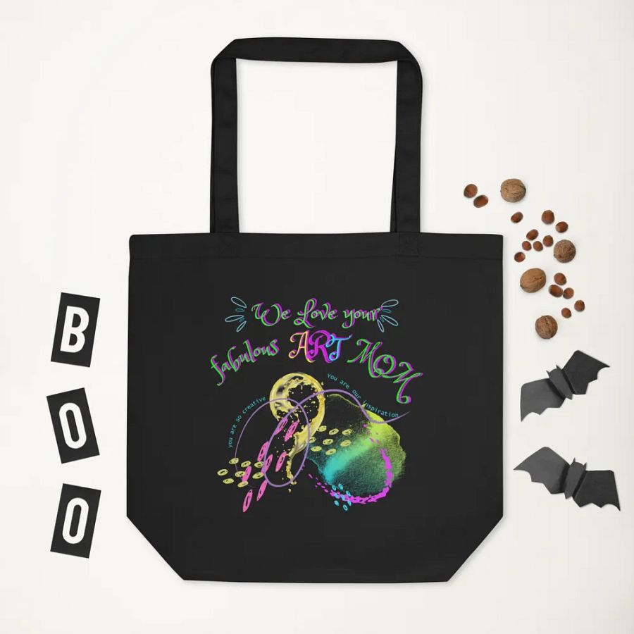 I love fabulous art mom tote bag product image (5)