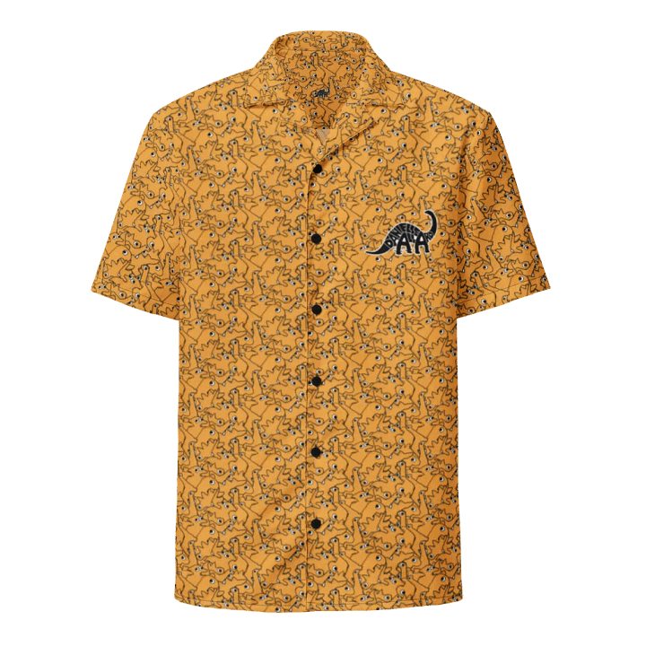 Dino Nuggies Buttoned Hawaiian Shirt product image (1)
