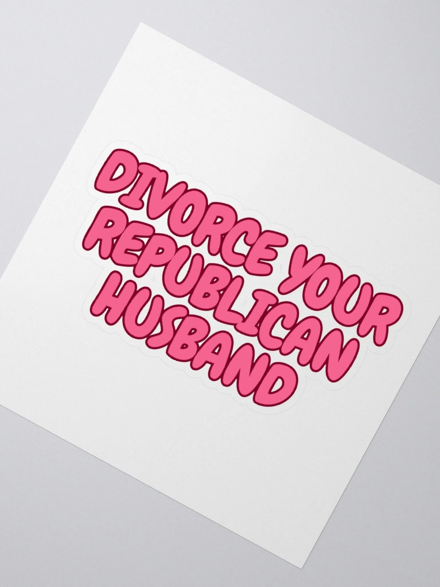 Divorce Your Republican Husband Sticker product image (2)