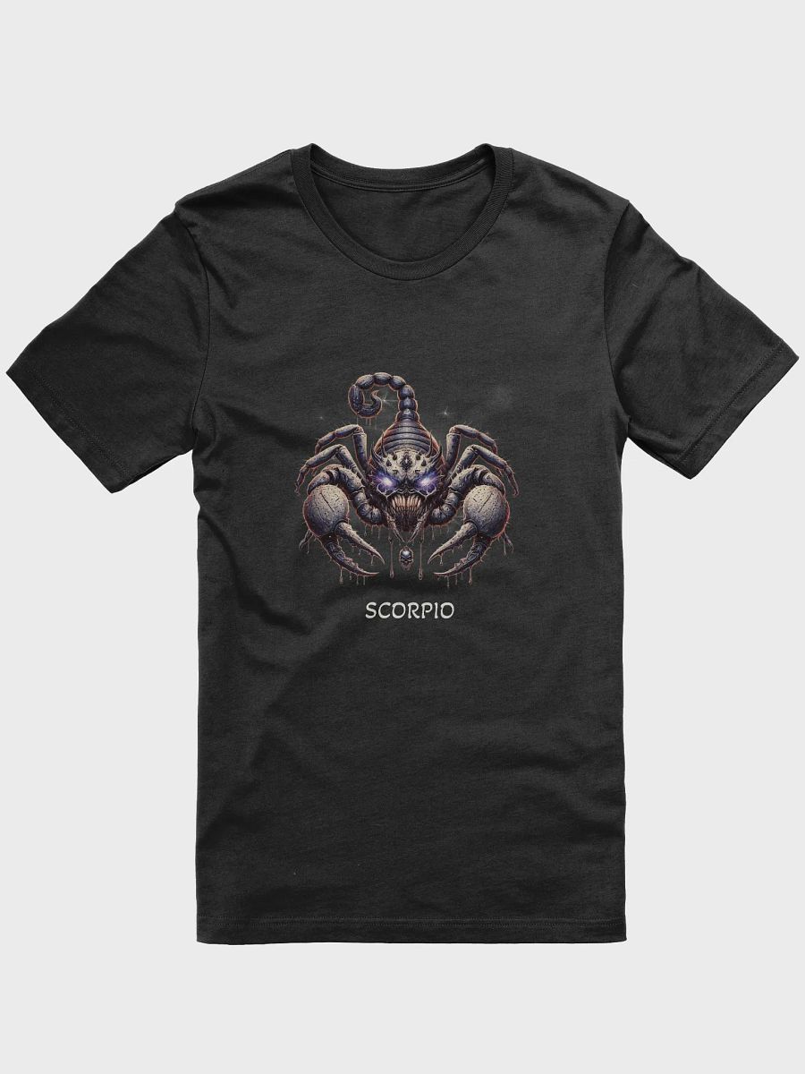 Demonic Zodiac T-Shirts| Scorpio | Halloween Group Tshirt | Gothic Astrology Signs | Dark Horoscope Tees | Halloween Celestial Horror Clothing product image (1)