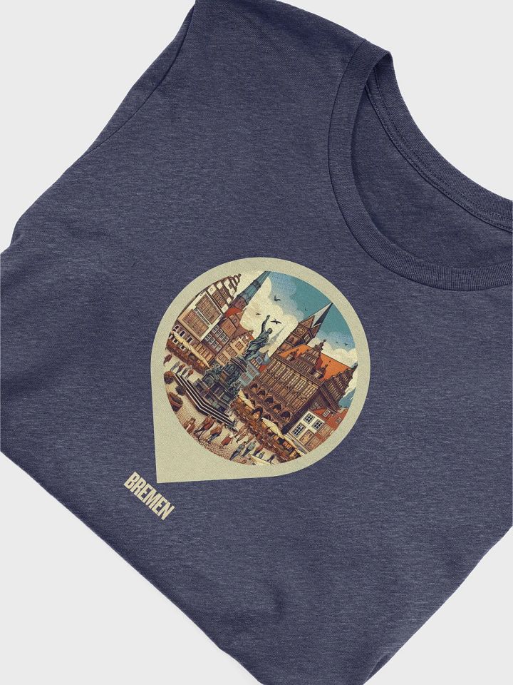 Ultimate Comfort Classic T-Shirt | AI Design Bremen city product image (1)