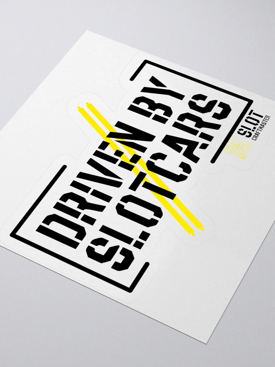 Driven By SlotCars Sticker product image (4)