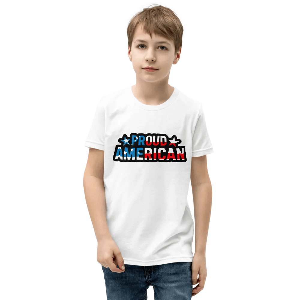 Kid's T-Shirt: Proud American product image (22)