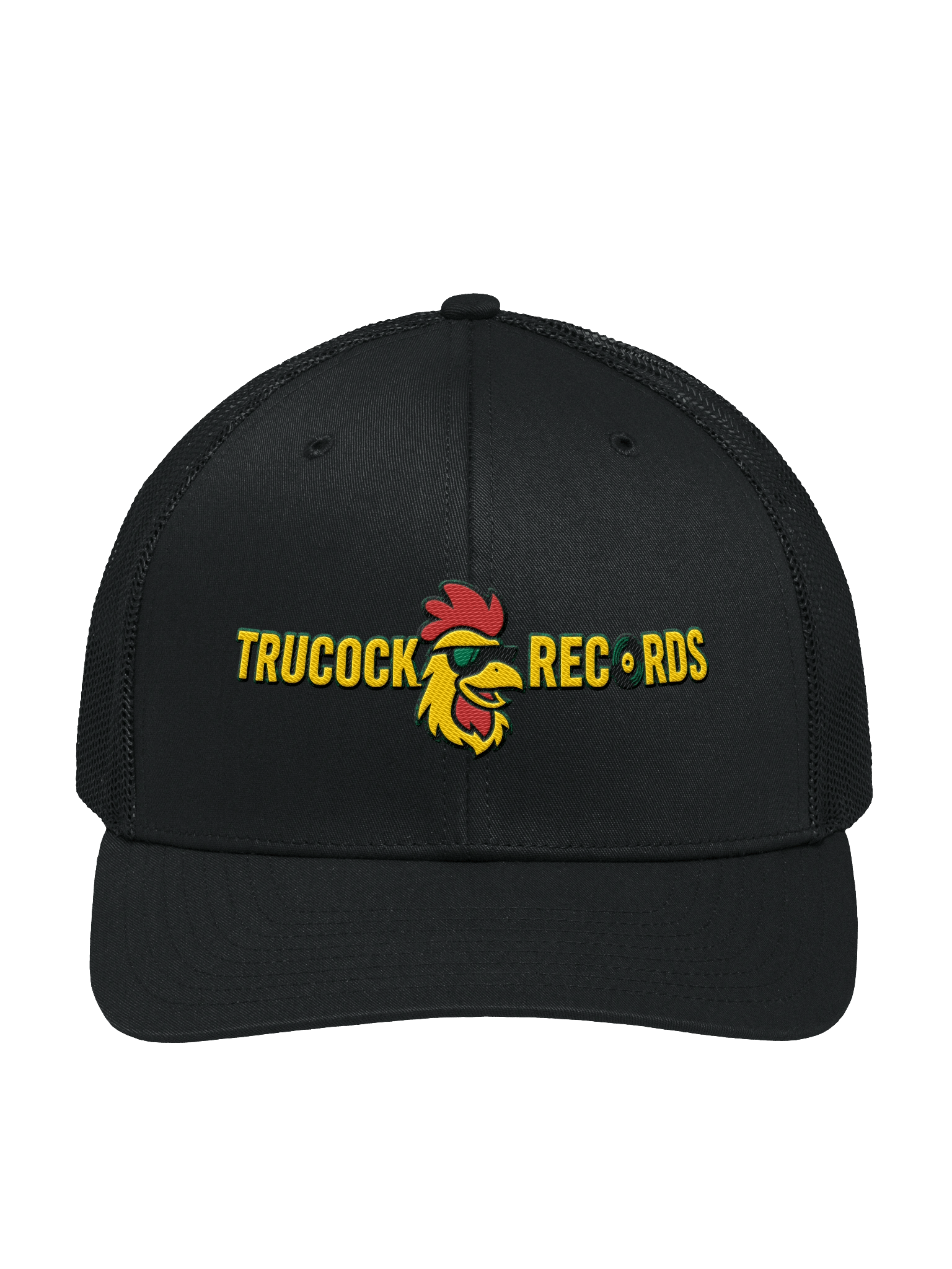 Trucock Records Hat, Black product image (1)