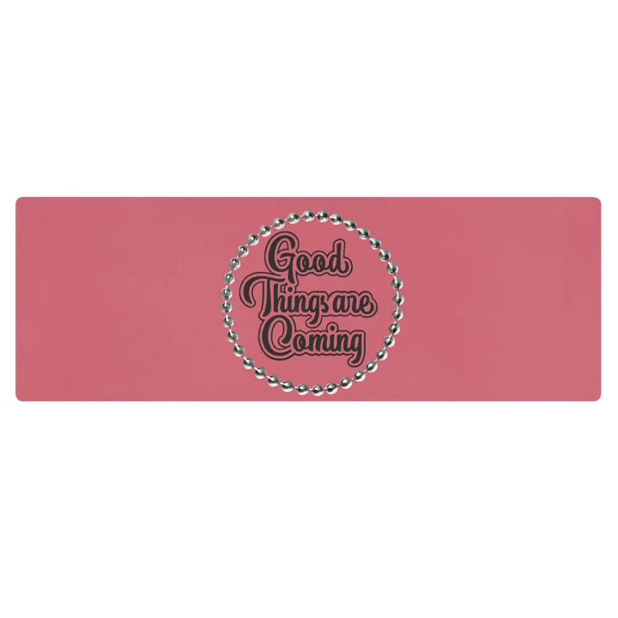 Good Things Are Coming- Yoga Mat product image (1)