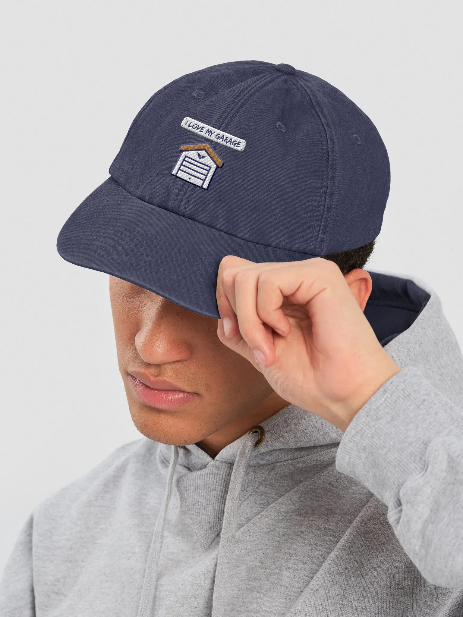 I Love My Garage - vintage cap product image (1)