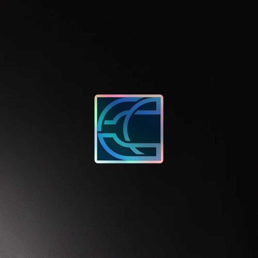 Cosmic Crescents Holographic Sticker Set product image (4)