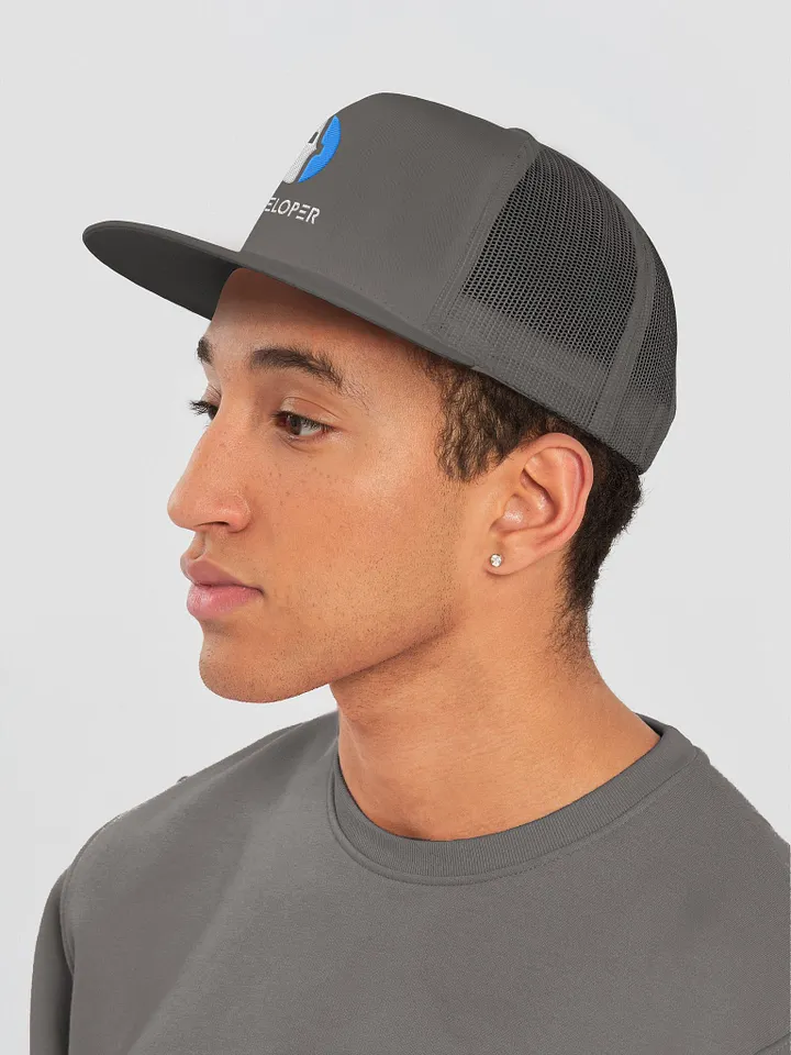 D-VELOPER Trucker Hat dark mode product image (2)