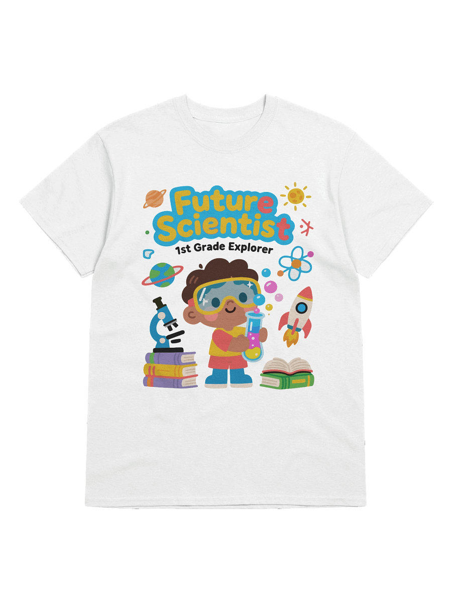Future Scientist Back to School Shirt | 1st Grade Explorer Tee product image (5)