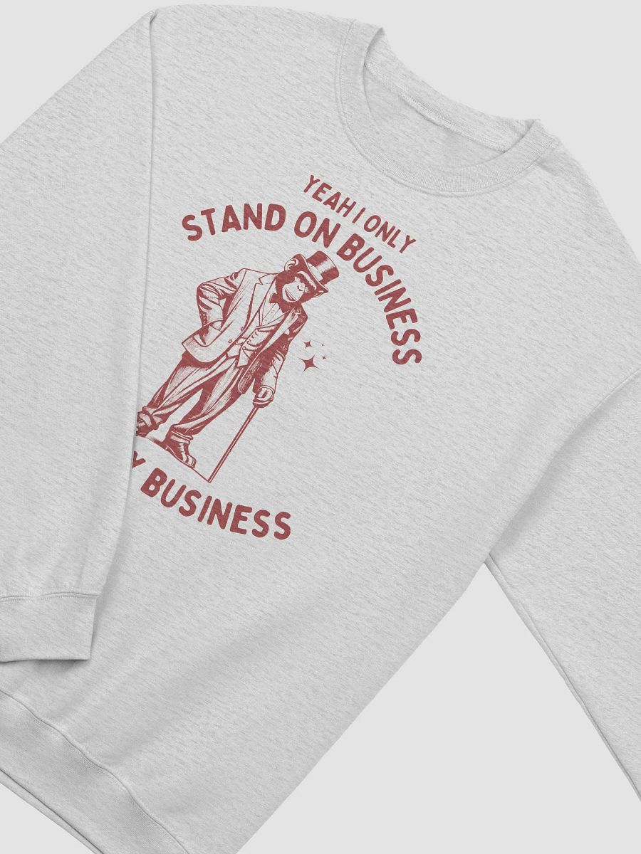 Standing on monkey business Crewneck product image (18)