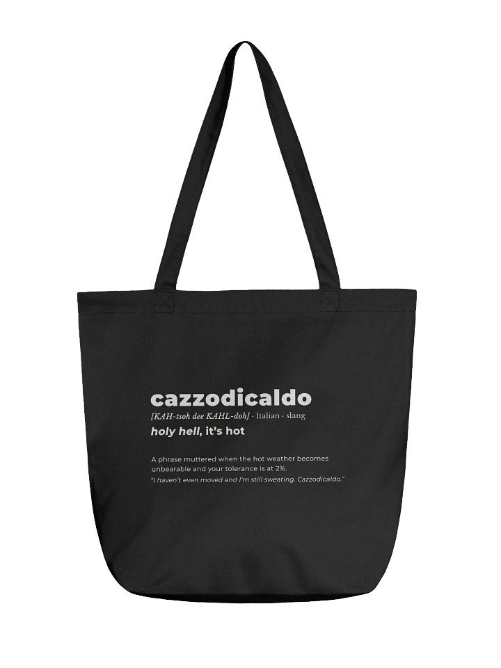 CAZZODICALDO TOTE - Summer Tantrum - (Black) product image (1)