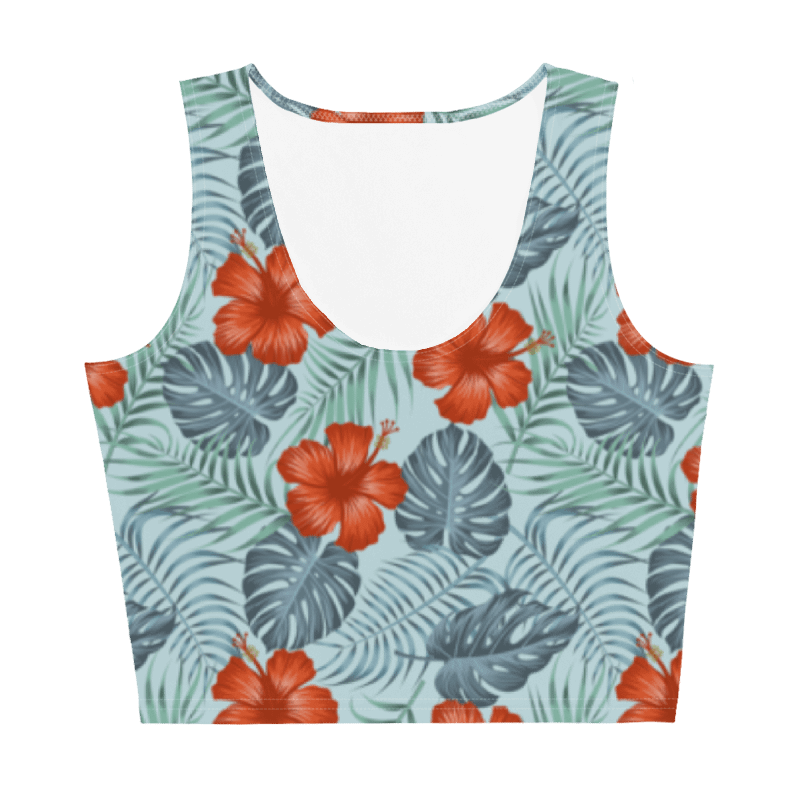 Palm Paradise | Crop Top T-Shirt product image (5)