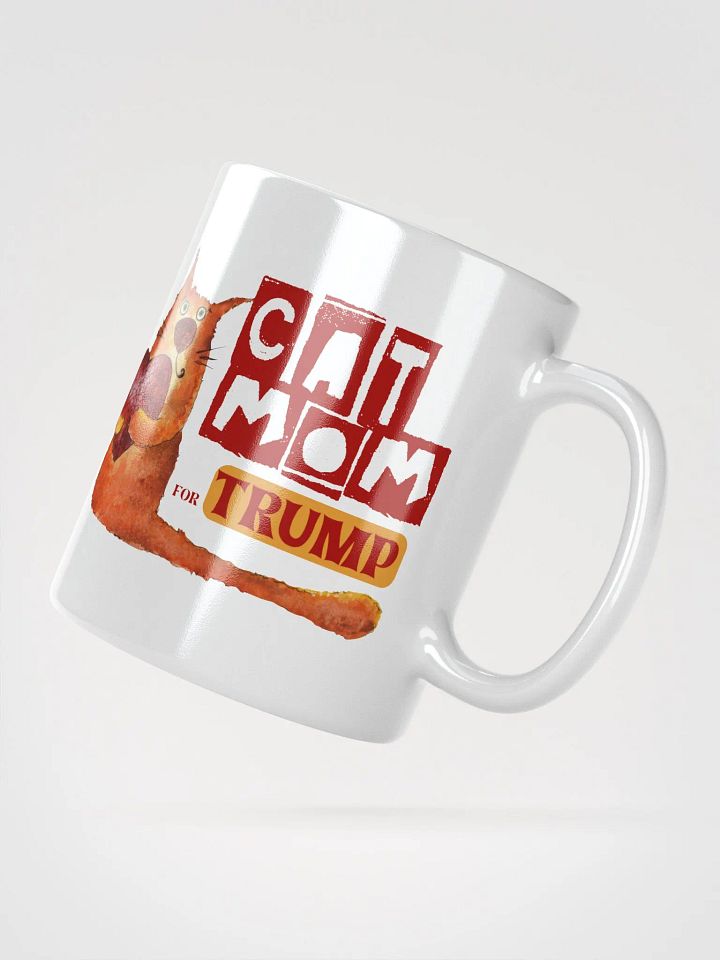 Cat Heart Mom For Trump Mug product image (4)