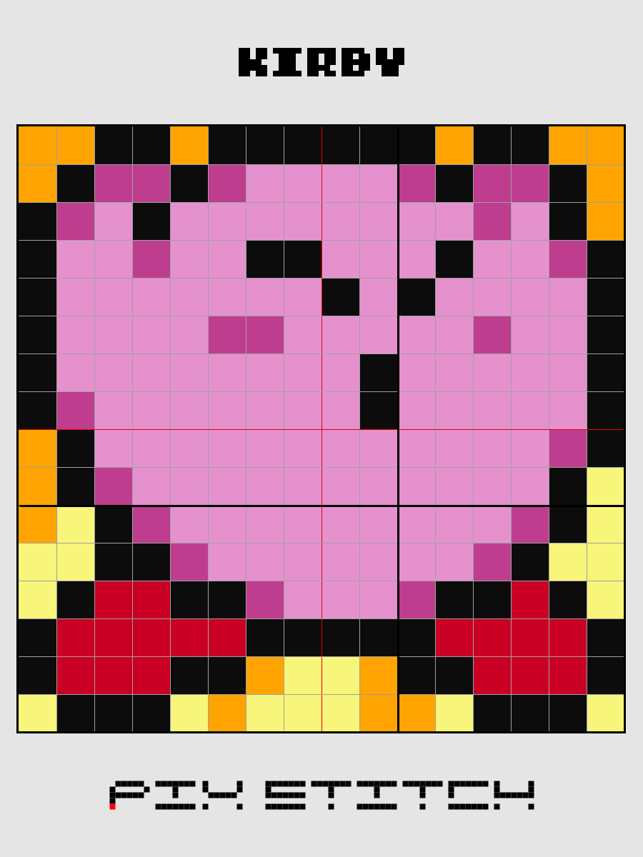 Kirby Pixel Art product image (2)