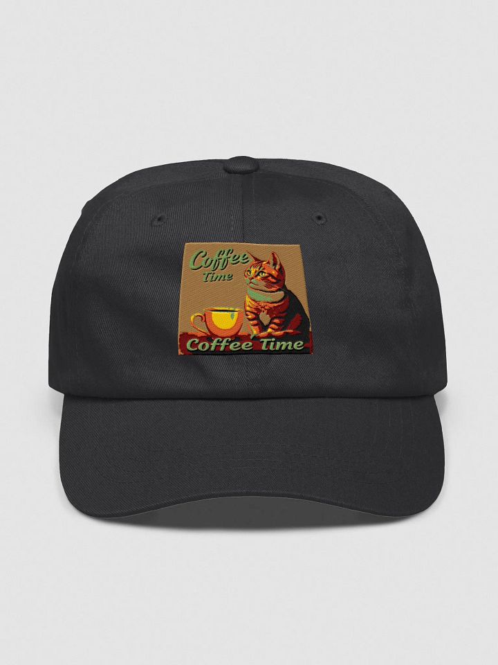 Coffee Cat Dad Hat product image (6)