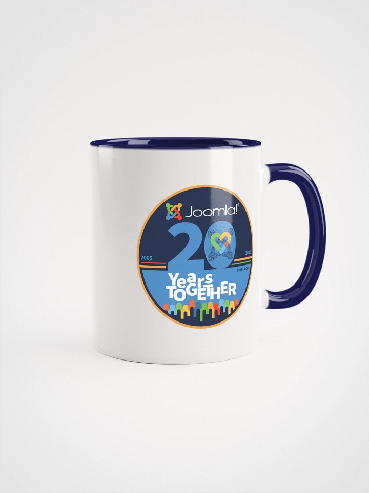Joomla 20th Anniversary Edition<br /> — Contrasting Mug — product image (1)