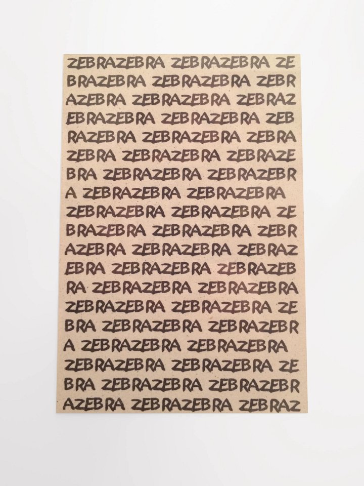 ZebraZebra Poster product image (1)