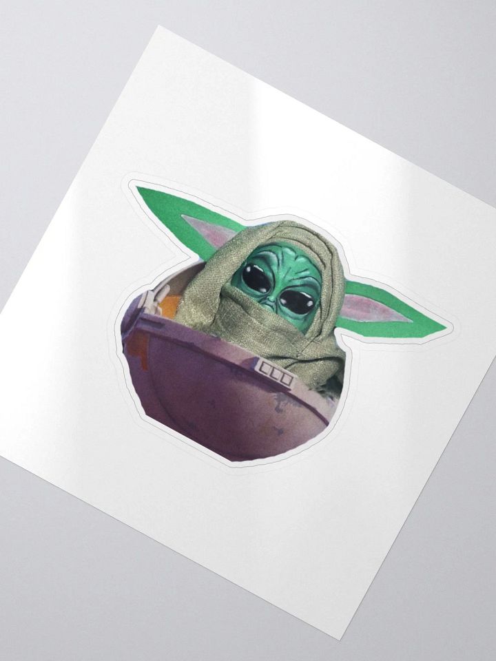 Limited Edition: Baby Yoda-Nersh Stickers! product image (2)