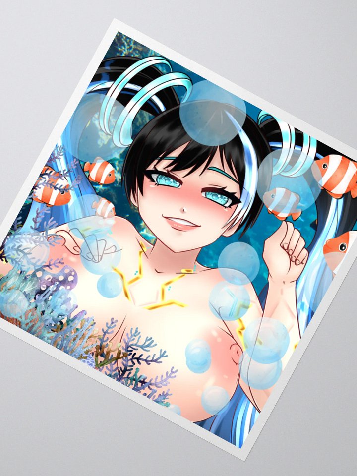 Adult Only Summer Swim Cyber DEM0 Sticker product image (2)
