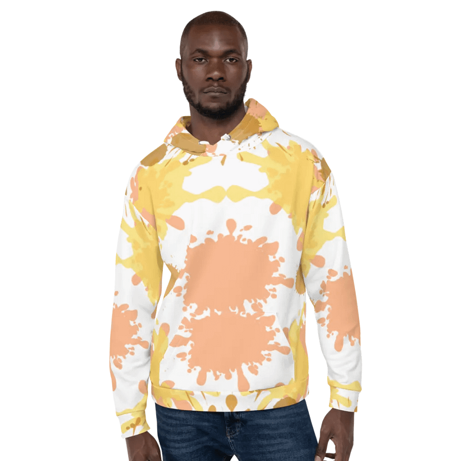 Orange Splotch Hoodie product image (7)